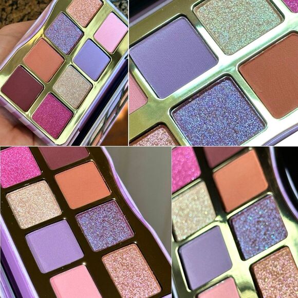 NIB Too Faced That’s My Jam Mini Eyeshadow Palette 6 Pan Purple Iridescent - Picture 5 of 11
